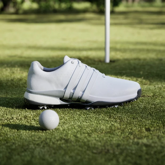 adidas Tour360 24 BOOST cloud white/silver metallic (Herren)