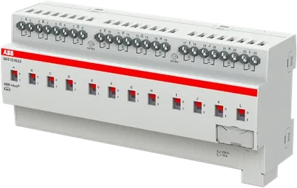 ABB SA/S12.10.2.2 Schaltaktor 12-fach, 230V, 10A, 12TE REG, Schaltaktor