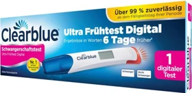 Clearblue Ultra Frühtest Digital Schwangerschaftstest, 1 Stück