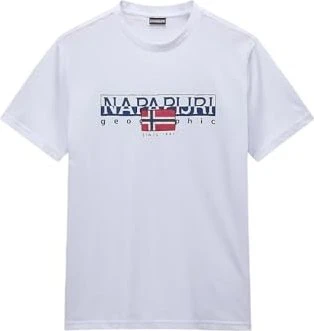 Napapijri Aylmer T-Shirt kurzarm weiß (Herren)