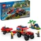LEGO City - Feuerwehrgeländewagen mit Rettungsboot Vorschaubild