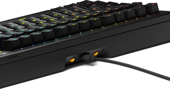 Glorious GMMK 3 75% Pre-built Gaming Keyboard, schwarz, LEDs RGB, Glorious Fox MX, USB, US