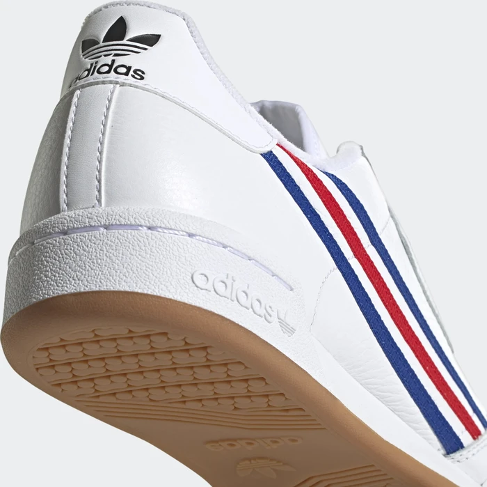 adidas Continental 80 cloud white/royal blue/vivid red