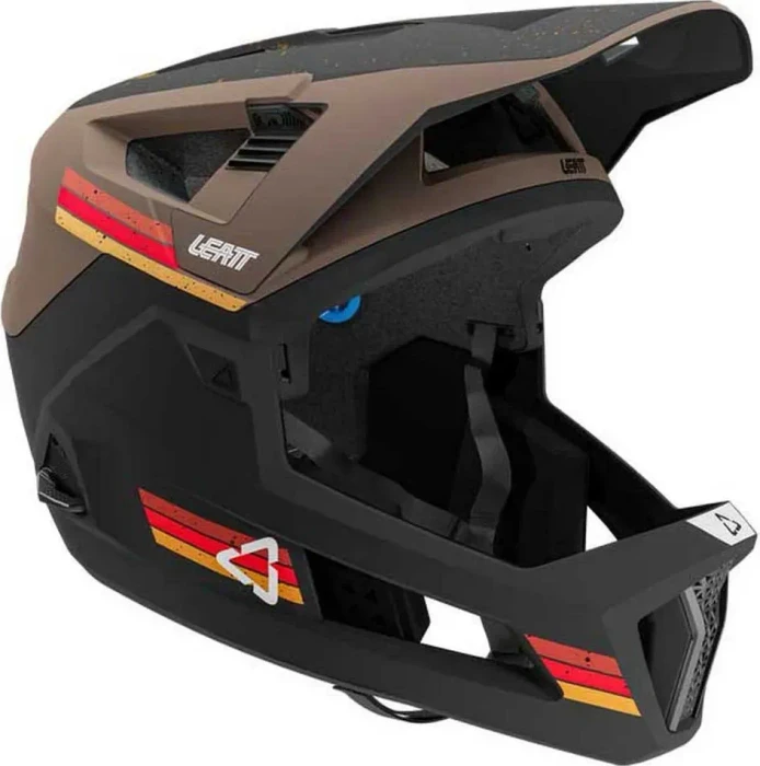 Leatt MTB 4.0 Enduro V25 Fullface-Helm loam