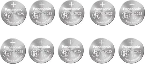Panasonic CR2025, 10er-Pack