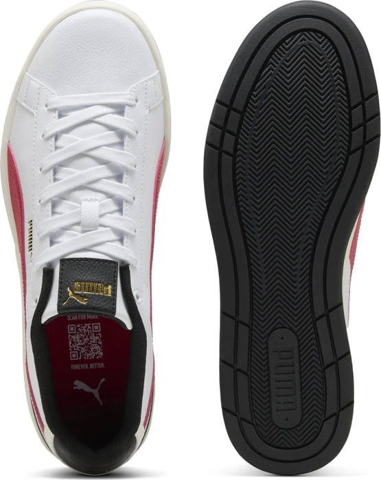 Puma Court Classico puma white/for all time red/puma black
