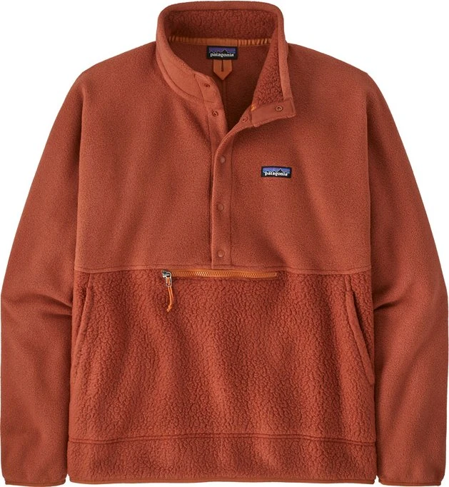 Patagonia Retro Pile Half-Snap Fleece Pullover burnished red (Herren)
