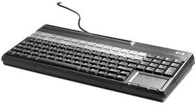 HP POS Keyboard with Magnetic Stripe Reader, USB (FK218AA)