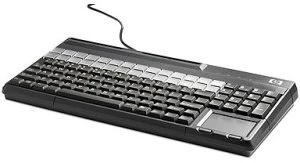 HP POS Keyboard with Magnetic Stripe Reader, USB