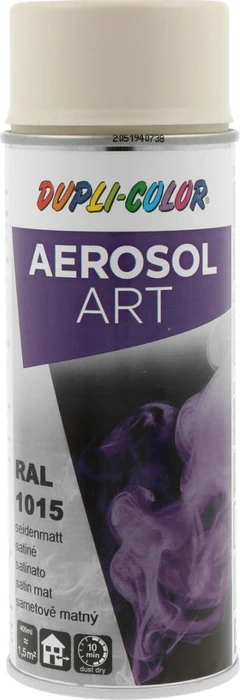 Dupli-Color Aerosol Art Acryllack-Spray RAL 1015 hellelfenbein seidenmatt, 400ml