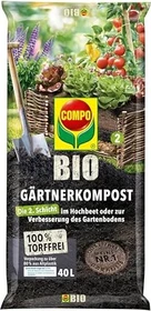Compo Bio Gärtnerkompost Erde, 40l