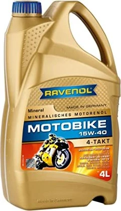 Ravenol Motobike 4-T Mineral SAE 15W-40 4l