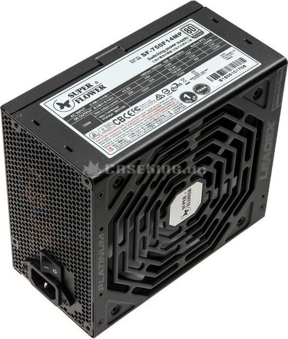 Super Flower Leadex Platinum schwarz 750W, ATX 2.3