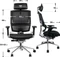 Thermaltake Cyberchair E500 Gamingstuhl, schwarz/silber Vorschaubild