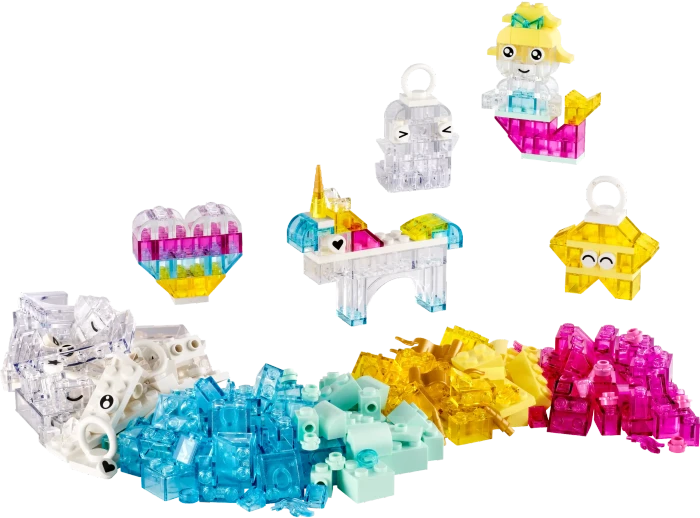 LEGO Classic - Zauberbox mit durchsichtigen Steinen