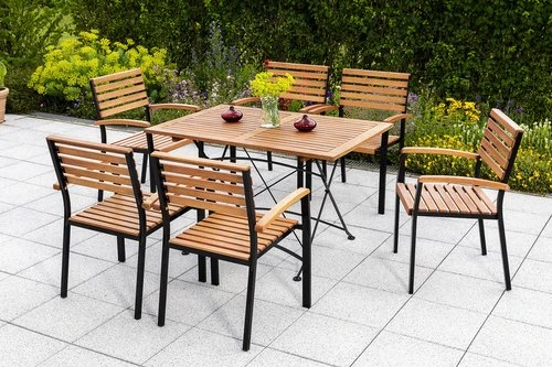 Merxx Schlossgarten Gartenmöbel-Set, 7-tlg.