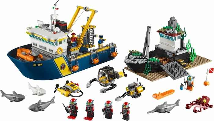 LEGO City Tiefseeforscher - Tiefsee-Expeditionsschiff
