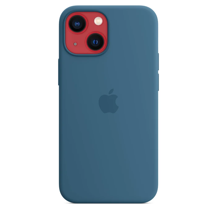 Apple Silikon Case mit MagSafe für iPhone 13 Mini eisblau