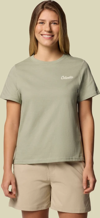 Columbia Rolling Bend mit Grafik T-Shirt kurzarm safari/timberline trio (Damen)