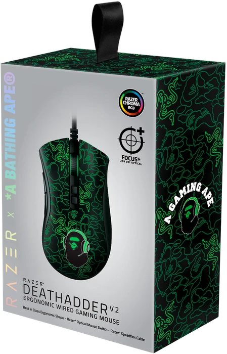 Razer DeathAdder V2 x *A Bathing Ape, USB