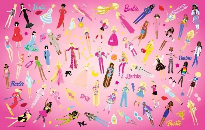 Ravensburger Puzzle Barbie Inspirierende Mädchen seit 1959