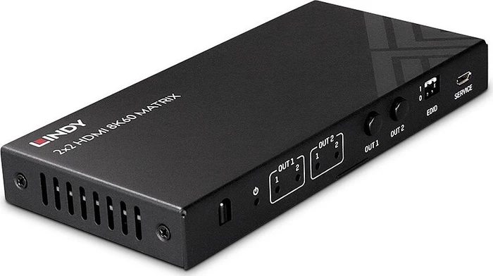 Lindy 2x2 HDMI 8K60 Matrix HDMI-Splitter