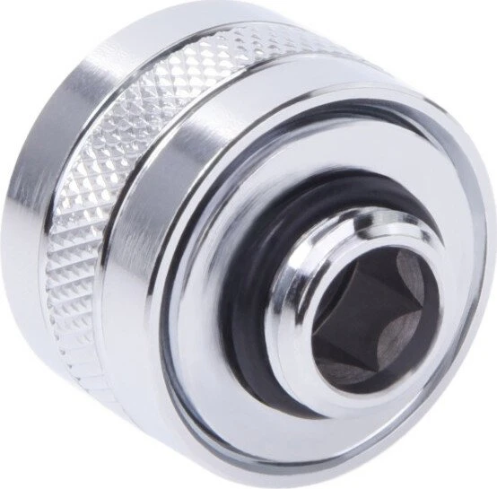 Alphacool Eiszapfen PRO Rohranschluss G1/4" auf 16mm, chrome
