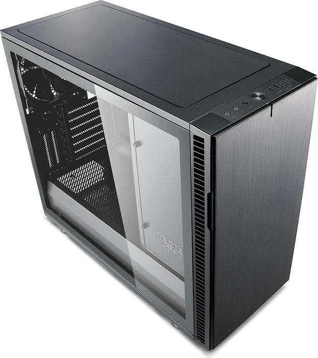 Fractal Design Define R6 Gunmetal TG, Glasfenster, schallgedämmt