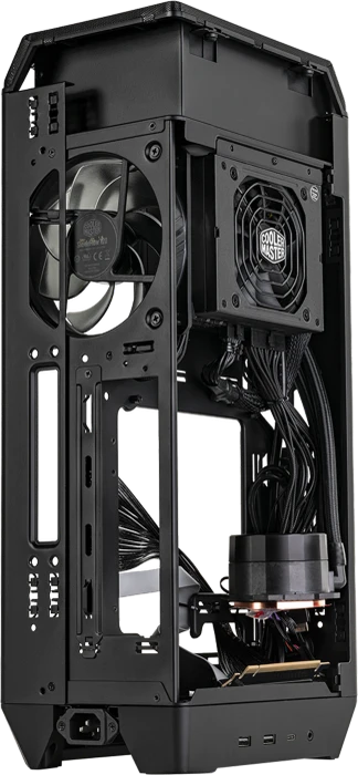 Cooler Master NCORE 100 MAX Dark grey, grau/schwarz, Mini-ITX, 850W SFX