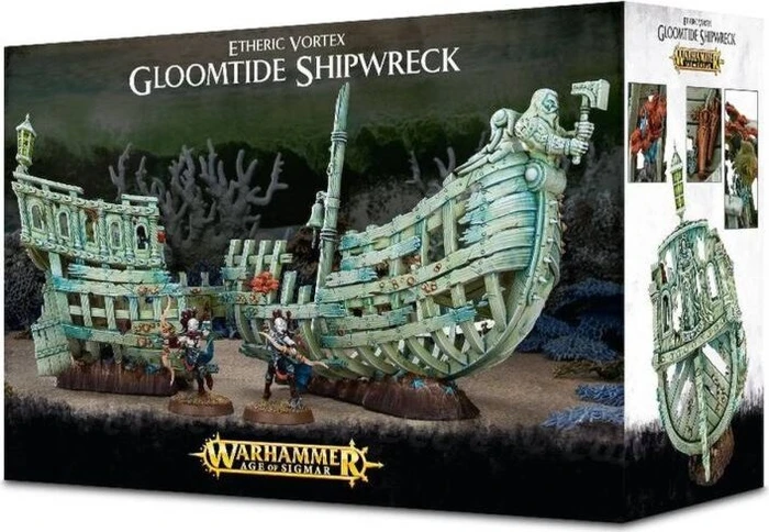 Games Workshop Warhammer Age of Sigmar - Idoneth Deepkin - Etheric Vortex: Gloomtide Shipwreck