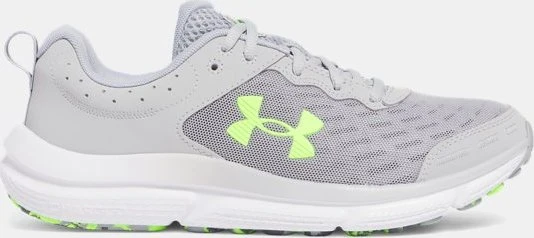 Under Armour Charged Assert 10 mod gray/hyper green (Herren)
