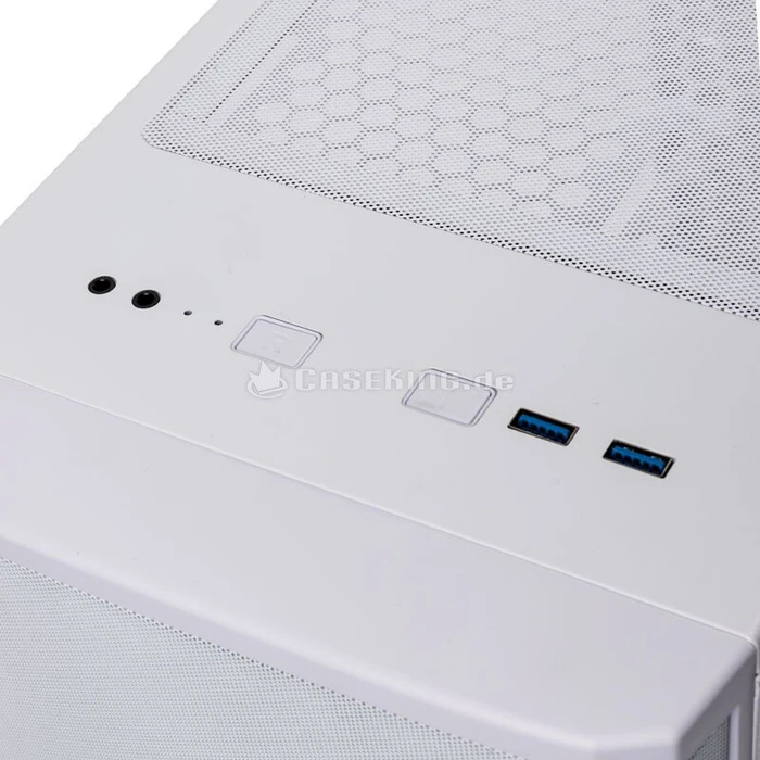 BitFenix Nova Mesh TG 4ARGB, weiß, Glasfenster