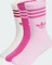 adidas Crew Socken orchid fusion/semi lucid fuchsia/cloud white, 3 Paare (Junior) Vorschaubild