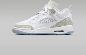 Nike Jordan Spizike Low white/metallic silver/barely blue/neutral grey (Junior)