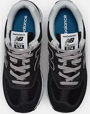 New Balance 574 Core schwarz/weiß (Damen)