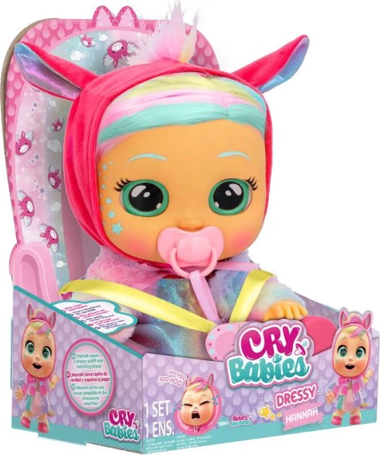 IMC Toys Cry Babies Dressy Hannah
