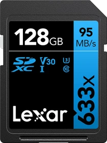 Lexar Professional 633x R95/W45 128GB, UHS-I U3, Class 10