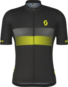 Scott RC Pro Team 10 Trikot kurzarm black/sulphur yellow (Herren)