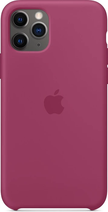Apple Silikon Case für iPhone 11 Pro Granatapfel