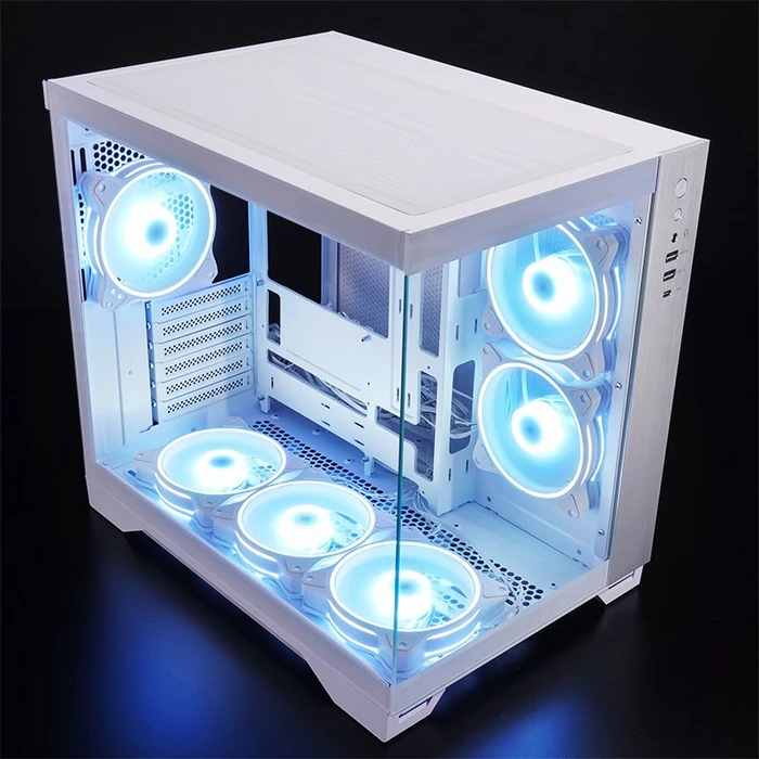 Chieftec Visio White, Glasfenster
