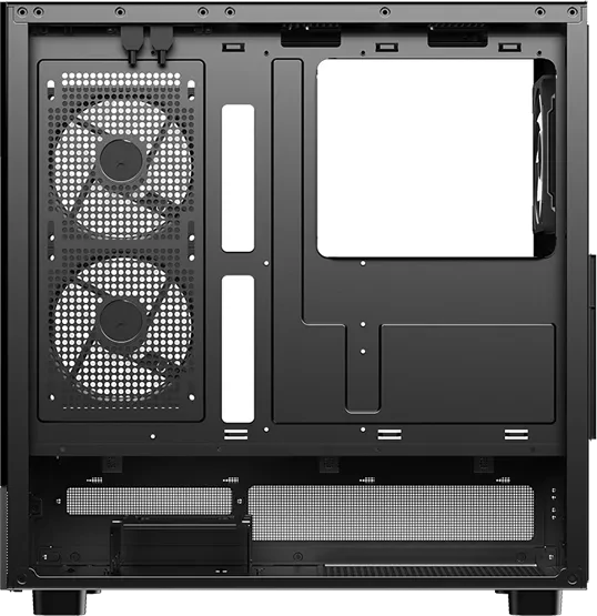 iTek Showbui 42W Black, Glasfenster