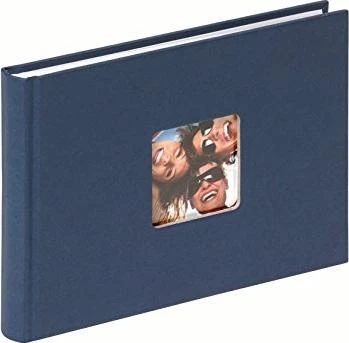 Walther Design Buch Fotoalbum Fun 16x22 dunkelblau