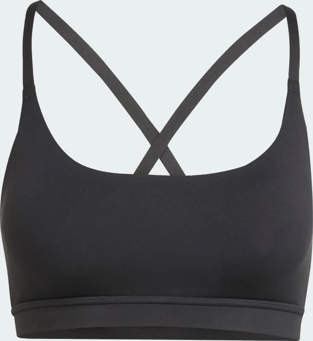 adidas All Me Light Support Sport-BH schwarz (Damen) (JL5480) – Bild 4 von 7