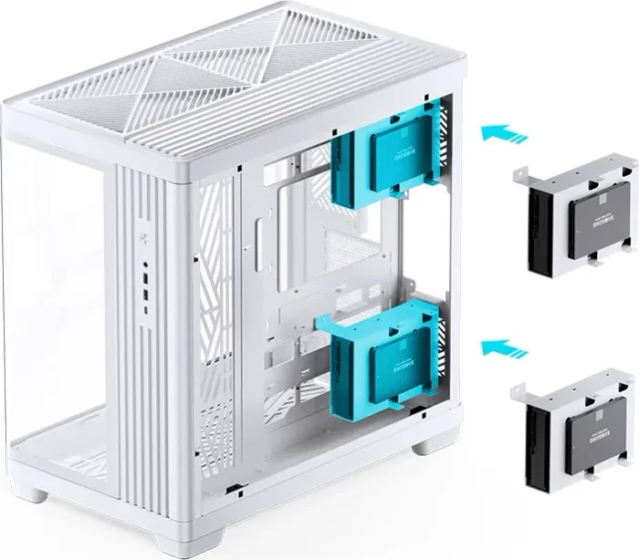 Jonsbo TK-4 White, Glasfenster