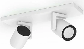 Philips Hue White and Color Ambiance Argenta Spot 2-flammig weiß