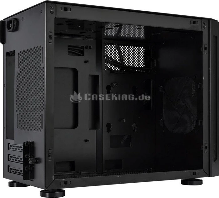 Lian Li TU150, schwarz, Glasfenster, Mini-ITX