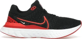 Nike React Infinity Run Flyknit 3 black/university red/white/bright crimson (Damen)