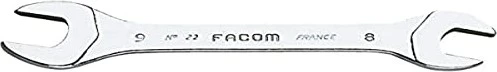 Facom 22 Doppelmaulschlüssel Mikromechanik, 6/7x80mm