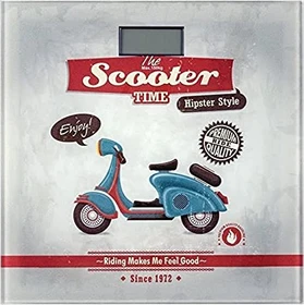 Wenko Vintage Scooter digitale Körperanalysewaage