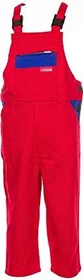 Planam BW 290 Hose lang mittelrot/kornblumenblau (Junior)